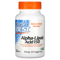 Doctor's Best, Alpha-Lipoic Acid, 150 mg, 120 Veggie Capsules