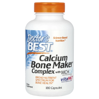 Doctor's Best, Комплекс Calcium Bone Maker с MCHCal, 180 капсул