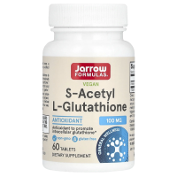 Jarrow Formulas, S-ацетил-L-глутатион, 100 мг, 60 таблеток