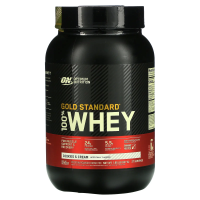 Optimum Nutrition, Gold Standard 100% Whey, сыворотка со вкусом печенья и сливок, 837 г (1,84 фунта)