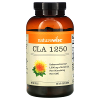 NatureWise, CLA 1250, 180 мягких таблеток