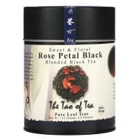 The Tao of Tea, Черный чай с лепестками роз, черный чай со сладким цветочным ароматом, 4 унции (115 г)