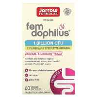 Jarrow Formulas, Fem Dophilus для женщин, 60 растительных капсул