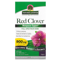 Nature's Answer, Красный клевер, 900 мг, 90 капсул на растительной основе