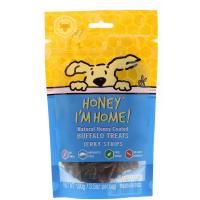 Honey I'm Home, Натуральные джерки баффало, покрытые медом, 3,5 унц. (100 г)