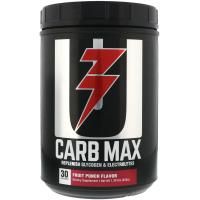 Universal Nutrition, Carb Max, Replemish Glycogen & Electrolytes, Fruit Punch, 1.39 lb (632 g)