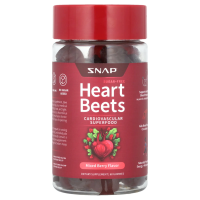 Snap Supplements, Сердце из свеклы, ягодное ассорти, 60 жевательных мармеладок