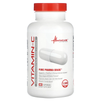 Metabolic Nutrition, витамин C, 1500 мг, 90 капсул (750 мг в 1 капсуле)