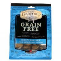 Darford, Без зерновых, Превосходное запеченное в печи лакомство для собак, Breath Beaters, 12 унц. (340 г)