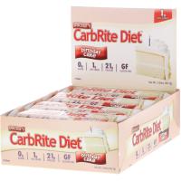 Universal Nutrition, Батончик для диетического питания CarbRite, праздничный торт, 12 батончиков, 56,7 г (2 унции) каждый