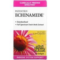 Natural Factors, Echinamide, 60 мягких табеток