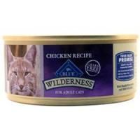 The Blue Buffalo Co., Blue Wilderness Влажный корм для кошек, для взрослых кошек с курицей по рецепту 5,5 унции