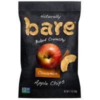 Bare Snacks, Naturally Baked Crunchy, Apple Chips, Cinnamon, 1.7 oz (48 g)