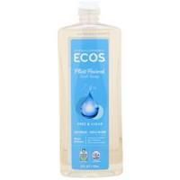 ECOS, Мыло для мытья посуды без мыла и прозрачное 25 жидких унций