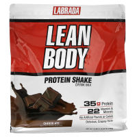 Labrada Nutrition, Lean Body, высокопротеиновый коктейль, заменитель пищи, шоколад, 4,63 фунта (2100 г)