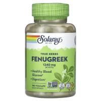 Solaray, Fenugreek, 620 mg, 180 VegCaps