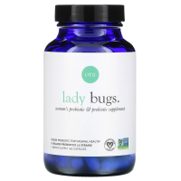 Ora, Lady Bugs, добавка с пробиотиками и пребиотиками для женщин, 60 капсул