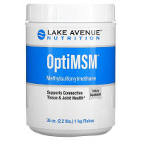 Lake Avenue Nutrition, OptiMSM, хлопья, 992 г (35 унций)