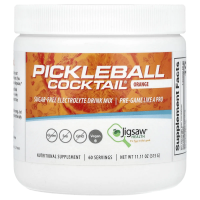Jigsaw Health, Pickleball Cocktail, напиток с апельсиновым электролитом, 300 г (10,58 унции)