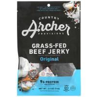 Country Archer Jerky, Grass-Fed Beef Jerky, Original, 2.5 oz (71 g)