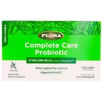 Flora, Пробиотик «Полный уход», 30 вегетарианских капсул