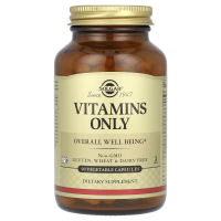 Solgar, Vitamins Only, 90 растительных капсул