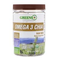 Greens Plus, Omega 3 Chia, 1.0 lb (454 g)
