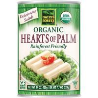 Native Forest, Edward & Sons, Native Forest, Organic Hearts of Palm, 14 oz (400 g)