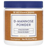 The Vitamin Shoppe, D-манноза в порошке, 90,3 г (3,2 унции)