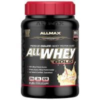 ALLMAX Nutrition, AllWhey Gold, 100% сывороточный белок + первосортный белковый изолят, со вкусом торта ко дню рождения, 907 г (2 фунта)