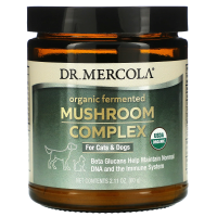 Dr. Mercola, Healthy Pets, Organic Mushroom Complex, For Cats & Dogs, 2.1 oz (60 g)