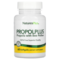 Nature's Plus, Propolplus, прополис с пчелиной пыльцой, 60 капсул