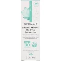 Derma E, Natural Mineral Oil-Free Sunscreen, SPF 30, 2 oz (56 g)