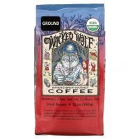 Raven's Brew Coffee, Wicked Wolf Coffee, Органический, молотый, темной обжарки, 12 унций (340 г)