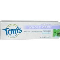 Tom's of Maine, Фторсодержащая зубная паста с перечной мятой для комплексного ухода за полостью рта, 4,7 унции (133 г)