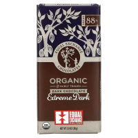Equal Exchange, Органический продукт, Темный шоколад, Очень темный, 2,8 унц. (80 г)