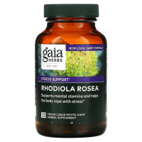 Gaia Herbs, Родиола розовая, 120 растительных жидких фито-капсул