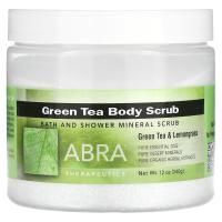 Abra Therapeutics, Скраб для тела с зеленым чаем и лимонником, 283 г