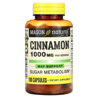 Mason Natural, Корица, 1000 мг, 100 капсул