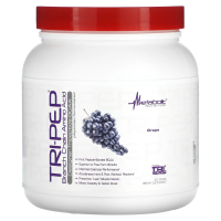 Metabolic Nutrition, Tri-Pep, аминокислота с разветвленной цепью, виноград, 400 г (14,1 унции)