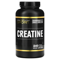 California Gold Nutrition, Sport, креатин, 240 растительных капсул
