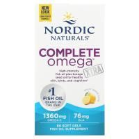 Nordic Naturals, Комплекс Omega Xtra, лимон, 1000 мг, 60 мягких таблеток