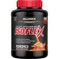 ALLMAX Nutrition, Isoflex, 100% ультра-чистый изолят сывороточного белка (технология ионной фильтрации WPI), карамель-маккиато, 5 ф. (2,27 кг)