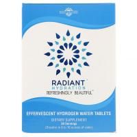Daily Wellness Company, Radiant, добавка для приготовления водородной воды, 30 шипучих таблеток