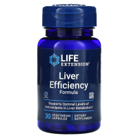 Life Extension, Liver Efficiency Formula, 30 растительных капсул