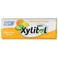 Epic Dental, 100% Xylitol Sweetened Candies, Fresh Fruit Fruities, Sugar-Free, 30 g