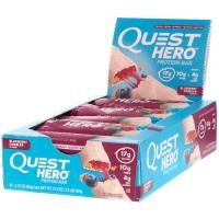 Quest Nutrition, Hero Protein Bar, Blueberry Cobbler-10 Bars, 2.12 oz(60g) Each