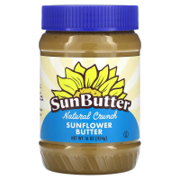 SunButter, Natural Crunch, спред из семян подсолнечника, 16 унций (454 г)