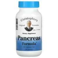 Christopher's Original Formulas, Формула для поджелудочной железы, 460 мг, 100 растительных капсул