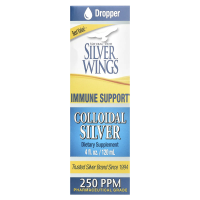 Natural Path Silver Wings, Коллоидное серебро, 250 частей на миллион, 4 жидких унции (120 мл)